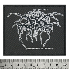 Нашивка ткана DARKTHRONE - LOGO (ofp-379) Изображение