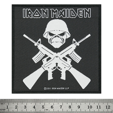 Нашивка ткана IRON MAIDEN - A MATTER OF LIFE AND DEATH (ofp-374) Изображение