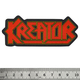 Нашивка ткана KREATOR - LOGO CUT-OUT (ofp-383) Изображение