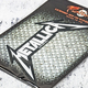 Нашивка ткана METALLICA - SHAPED LOGO (ofp-385) Изображение
