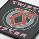 Нашивка ткана TWISTED SISTER - TS LOGO (ofp-390) Зображення