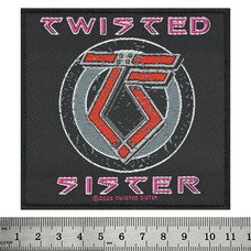 Нашивка ткана TWISTED SISTER - TS LOGO (ofp-390) Изображение