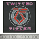 Нашивка ткана TWISTED SISTER - TS LOGO (ofp-390) Зображення