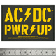 Нашивка ткана AC/DC - PWR UP (ofp-403) Зображення