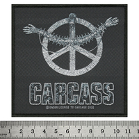 Нашивка ткана CARCASS - HEARTWORK (ofp-397) Зображення