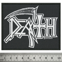 Нашивка ткана DEATH - LOGO (ofp-405) Зображення