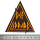 Нашивка ткана DEF LEPPARD - LOGO CUT OUT (ofp-402) Изображение