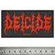 Нашивка ткана DEICIDE - LOGO (ofp-400) Изображение