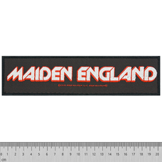 Нашивка ткана IRON MAIDEN - MAIDEN ENGLAND (ofp-393) Изображение