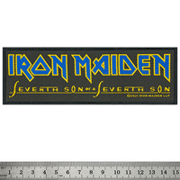Нашивка ткана IRON MAIDEN - SEVENTH SON LOGO (ofp-392) Изображение