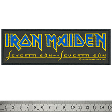 Нашивка ткана IRON MAIDEN - SEVENTH SON LOGO (ofp-392) Изображение
