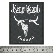 Нашивка ткана KORPIKLAANI - FINLAND (ofp-406) Изображение