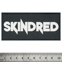 Нашивка ткана SKINDRED - LOGO (ofp-401) Изображение
