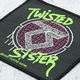 Нашивка ткана TWISTED SISTER - SPRAY LOGO (ofp-409) Изображение
