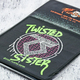 Нашивка ткана TWISTED SISTER - SPRAY LOGO (ofp-409) Изображение