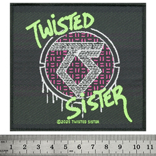 Нашивка ткана TWISTED SISTER - SPRAY LOGO (ofp-409) Изображение