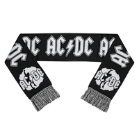 Шарф AC/DC - Back in Black & White Изображение