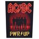 Нашивка наспинна катана AC/DC - PWR UP BAND (olbp-143) Зображення