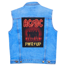 Нашивка наспинна катана AC/DC - PWR UP BAND (olbp-143) Зображення
