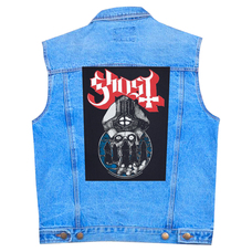 Нашивка наспинна катана GHOST - PAPA WARRIORS (olbp-138) Зображення