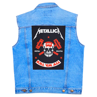 Нашивка наспинна катана METALLICA - METAL MILITIA (olbp-134) Изображение