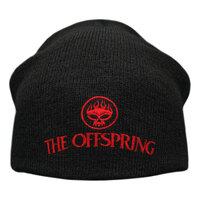 Шапка біні THE OFFSPRING - SKULL LOGO (з вишитим логотипом) heol-018 Изображение