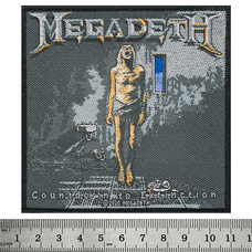 Нашивка ткана MEGADETH - COUNTDOWN TO EXTINCTION (ofp-412) Изображение