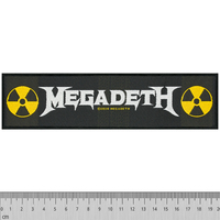 Нашивка ткана MEGADETH - LOGO (ofp-417) Зображення