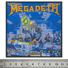 Нашивка ткана MEGADETH - RUST IN PEACE (ofp-410) Изображение