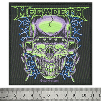 Нашивка ткана MEGADETH - VIC RATTLEHEAD (ofp-415) Изображение