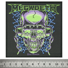 Нашивка ткана MEGADETH - VIC RATTLEHEAD (ofp-415) Изображение
