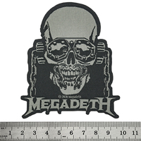 Нашивка ткана MEGADETH - VIC RATTLEHEAD CUT OUT (ofp-416) Изображение