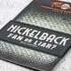 Нашивка ткана NICKELBACK - FAN OR LIAR (ofp-424) Зображення