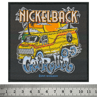 Нашивка ткана NICKELBACK - GET ROLLIN (ofp-419) Зображення
