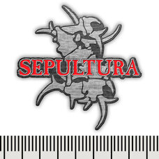 Пін SEPULTURA - LOGO & TRIBAL S (pnol-061) Изображение