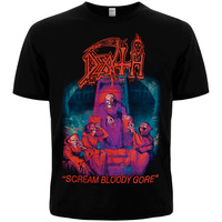 Футболка DEATH - SCREAM BLOODY GORE (Officially Licensed) Зображення