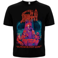 Футболка DEATH - SCREAM BLOODY GORE (Officially Licensed) Зображення