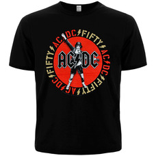 Футболка AC/DC - ANGUS EMBLEM 50th Anniversary (Officially Licensed) Зображення