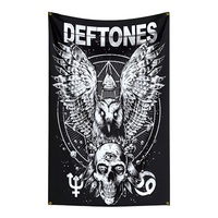 Прапор Deftones (Owl & Skull Mysticism) sfc-090 Изображение