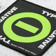 Нашивка ткана TYPE O NEGATIVE - NEGATIVE SYMBOL (ofp-427) Зображення
