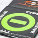 Нашивка ткана TYPE O NEGATIVE - NEGATIVE SYMBOL (ofp-427) Зображення