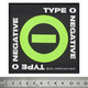 Нашивка ткана TYPE O NEGATIVE - NEGATIVE SYMBOL (ofp-427) Зображення
