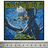 Нашивка ткана IRON MAIDEN - FEAR OF THE DARK (ofp-428) Зображення