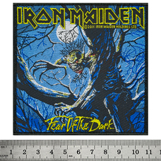 Нашивка ткана IRON MAIDEN - FEAR OF THE DARK (ofp-428) Изображение