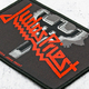 Нашивка ткана JUDAS PRIEST - LOGO  FORK (ofp-434) Изображение