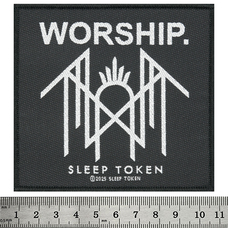 Нашивка ткана SLEEP TOKEN - WORSHIP (ofp-433) Изображение