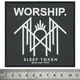 Нашивка ткана SLEEP TOKEN - WORSHIP (ofp-433) Изображение