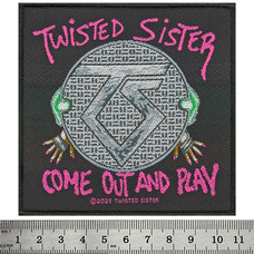 Нашивка ткана TWISTED SISTER - COME OUT AND PLAY (ofp-435) Изображение