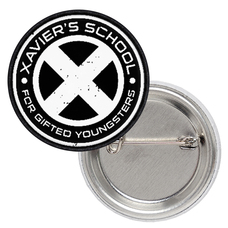 Значок Xavier's School for Gifted Youngsters (X-Men, Marvel), white Зображення