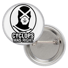 Значок Cyclops - Was Right (Marvel) Зображення